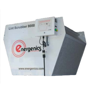 Ambient Air Lint Filter Lint Scrubber 8000 | Energenics Corporation