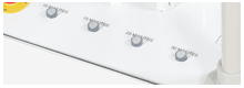 UV-Max Eco Mobile UV-C Surface Disinfection Product Feature: Preset Cycle Timer Button