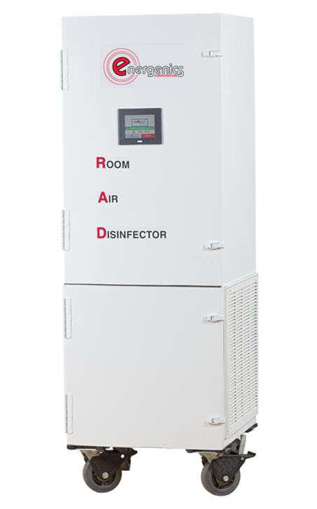 UV-MAX RAD (Room Air Disinfector) Mobile UV-C Air Disinfection Products from Energenics Corporation