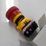 Emergency stop button w/ contactor for Generation 6 Stainless Steel Kartwash | SKU: KWESTOP1