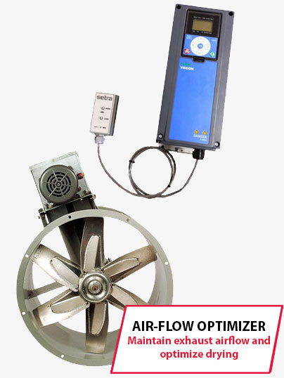 Air-Flow Optimizer from Energenics Corporation | Made in the USA Maintain exhaust airflow and optimize drying