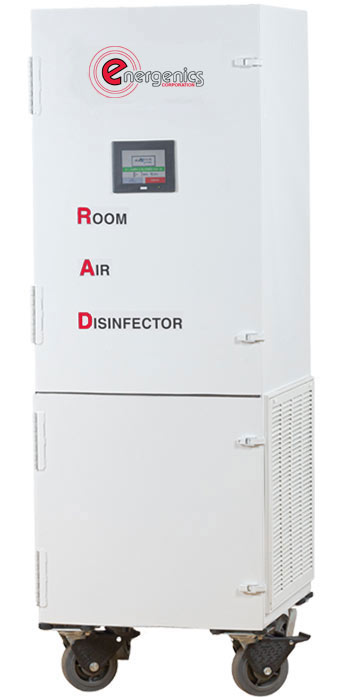 RAD Room Air Disinfector UV Disinfection by Energenics Corporation